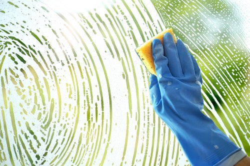 Professional Watford carpet cleaners refreshing a living room carpet