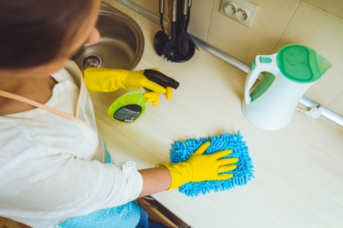 Tile and grout hard floor cleaning service in Watford