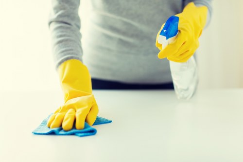 Management reviewing modern slavery risk controls and compliance